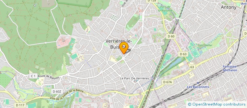 localisation de l'entreprise MONSIEUR JEAN-PIERRE AUCHECORNE à VERRIERES-LE-BUISSON