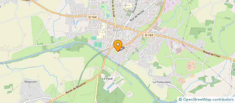 localisation de l'entreprise MONSIEUR JEAN-PIERRE AUDRAIN  BLAIN