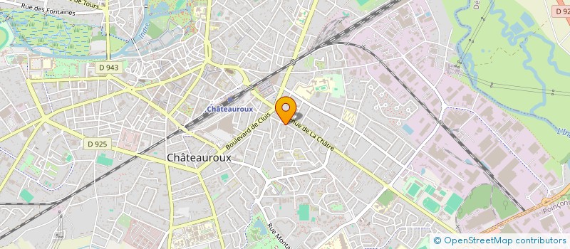 localisation de l'entreprise MONSIEUR JEAN PIERRE AUPETIT à CHATEAUROUX