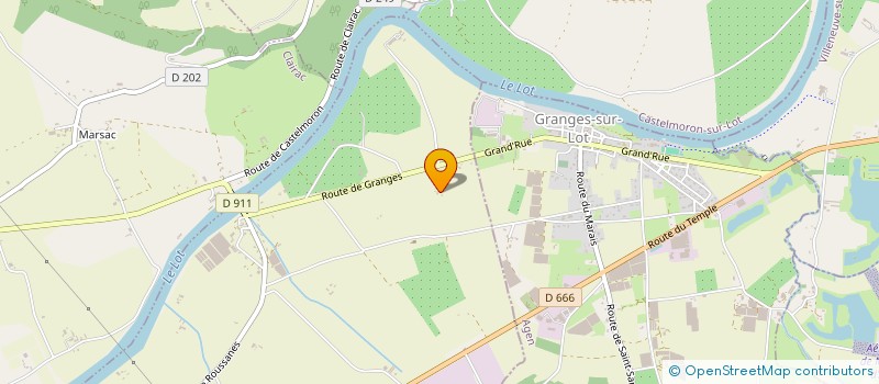 localisation de l'entreprise MONSIEUR JEAN-PIERRE AURADOU  LAFITTE-SUR-LOT