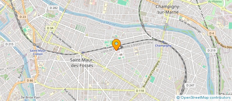 localisation de l'entreprise MONSIEUR JEAN-PIERRE BALLOUX à SAINT-MAUR-DES-FOSSES