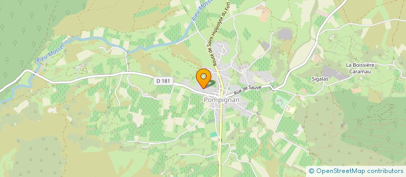 localisation de l'entreprise MONSIEUR JEAN PIERRE BANCEL  POMPIGNAN