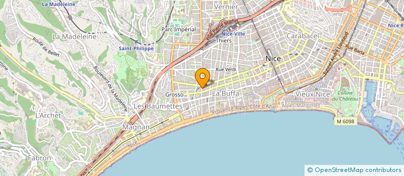 localisation de l'entreprise MONSIEUR JEAN-PIERRE BARAILLER à NICE