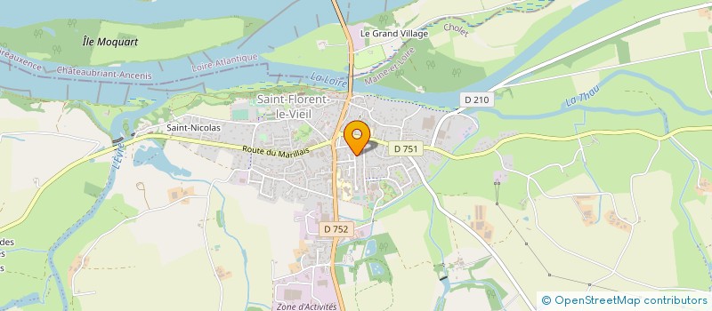 localisation de l'entreprise MONSIEUR JEAN-PIERRE BARAT  MAUGES-SUR-LOIRE