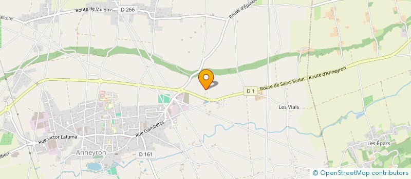 localisation de l'entreprise MONSIEUR JEAN-PIERRE BARBERY  ANNEYRON