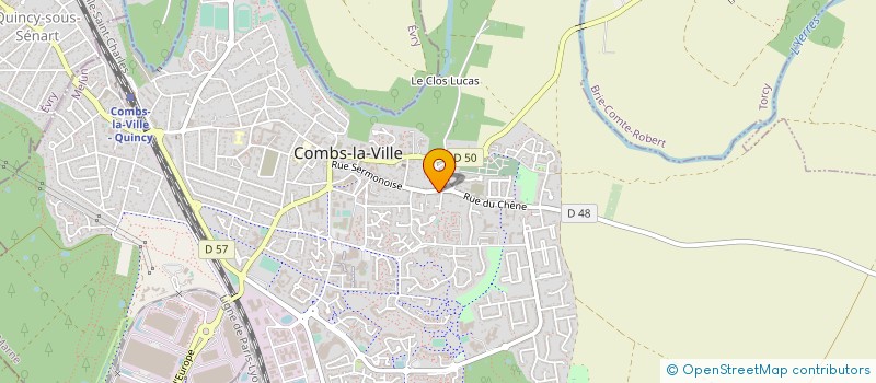 localisation de l'entreprise MONSIEUR JEAN-PIERRE BARBIER  COMBS-LA-VILLE