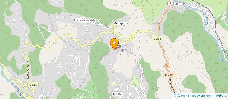 localisation de l'entreprise MONSIEUR JEAN-PIERRE BARRALIS à BERRE-LES-ALPES