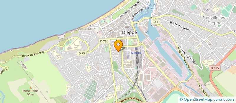 localisation de l'entreprise MONSIEUR JEAN-PIERRE BARRE à DIEPPE