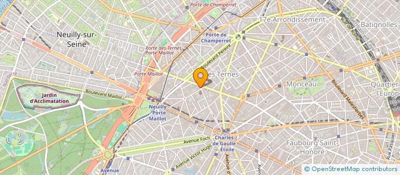 localisation de l'entreprise MONSIEUR JEAN-PIERRE BATHELAT  PARIS