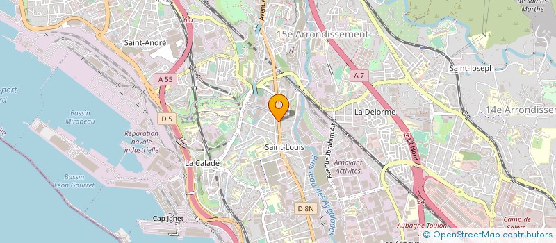 localisation de l'entreprise MONSIEUR JEAN-PIERRE BAUDINO à MARSEILLE