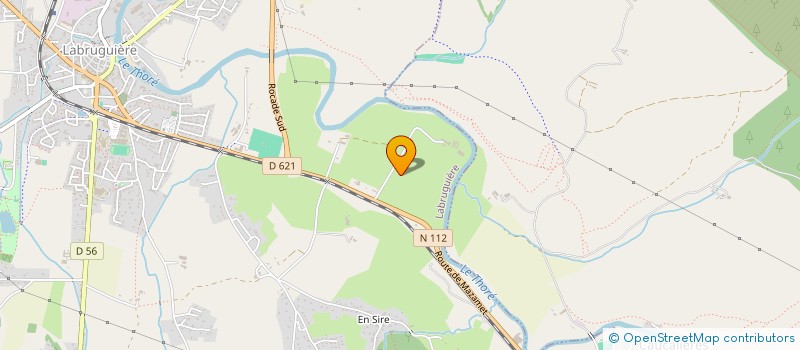 localisation de l'entreprise MONSIEUR JEAN-PIERRE BAYSSETTE  LABRUGUIERE