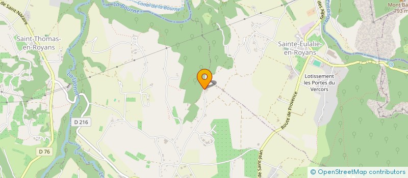 localisation de l'entreprise MONSIEUR JEAN PIERRE BELLE  GIERES