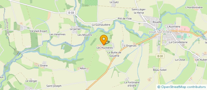 localisation de l'entreprise MONSIEUR JEAN-PIERRE BELLEIL à JOUE-SUR-ERDRE