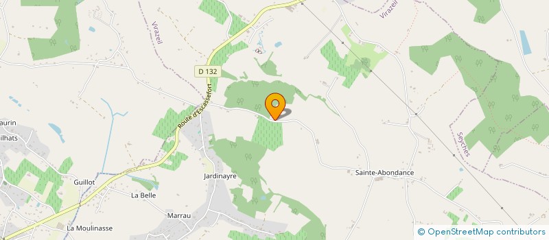 localisation de l'entreprise MONSIEUR JEAN-PIERRE BELLOC  MARCELLUS