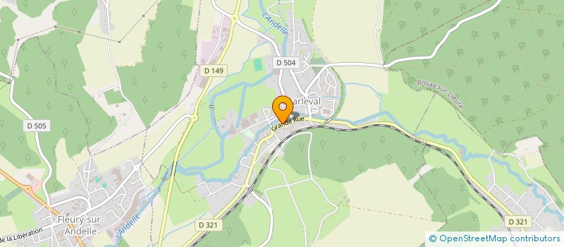 localisation de l'entreprise MONSIEUR JEAN-PIERRE BELLONET  CHARLEVAL