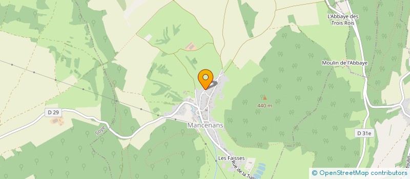 localisation de l'entreprise MONSIEUR JEAN-PIERRE BELON  ACCOLANS