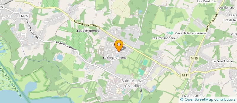 localisation de l'entreprise MONSIEUR JEAN-PIERRE BERNELAS  SAINT-AIGNAN-GRANDLIEU