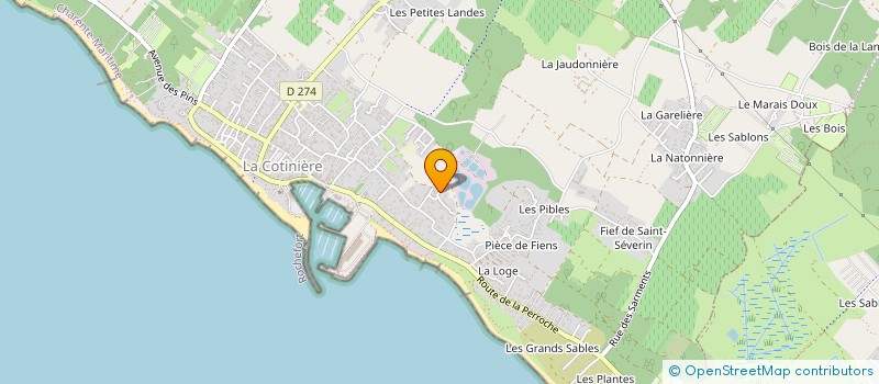 localisation de l'entreprise MONSIEUR JEAN-PIERRE BERTIN à SAINT-PIERRE-D OLERON