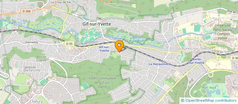 localisation de l'entreprise MONSIEUR JEAN-PIERRE BESSAGNET  GIF-SUR-YVETTE