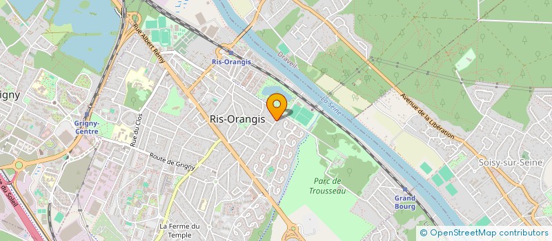 localisation de l'entreprise MONSIEUR JEAN-PIERRE BESSON à RIS-ORANGIS