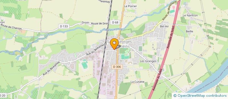 localisation de l'entreprise MONSIEUR JEAN-PIERRE BESSUEILLE  SAINT-GEORGES-DE-RENEINS