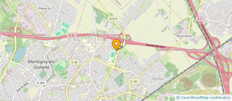 localisation de l'entreprise MONSIEUR JEAN-PIERRE BETHENCOURT  DOURGES