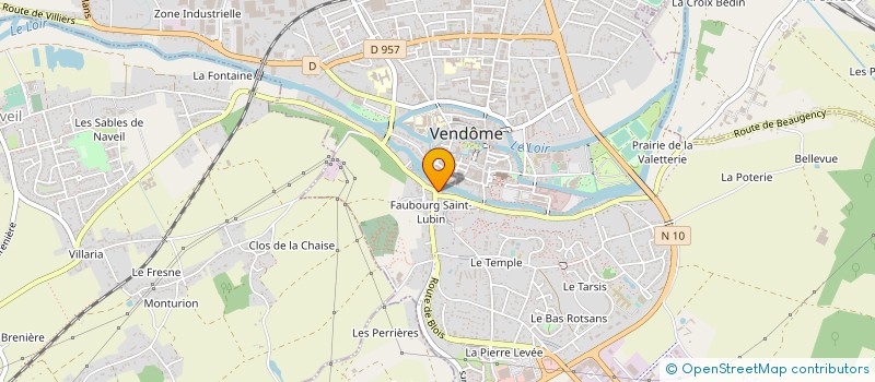 localisation de l'entreprise MONSIEUR JEAN-PIERRE BETHOUX à VENDOME