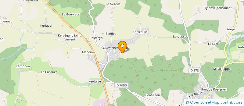 localisation de l'entreprise MONSIEUR JEAN-PIERRE BEUZET  PLOUAY