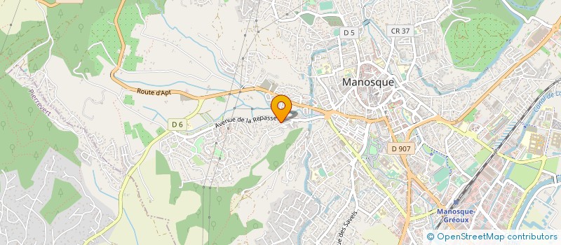 localisation de l'entreprise MONSIEUR JEAN PIERRE BIAUDIS à MANOSQUE
