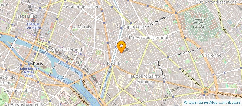localisation de l'entreprise MONSIEUR JEAN-PIERRE BIBARD à PARIS