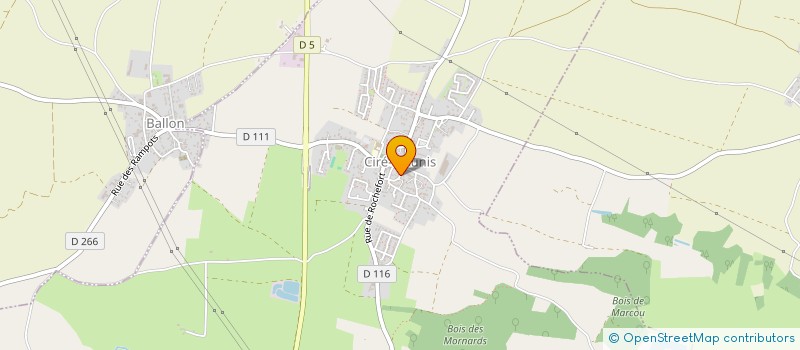 localisation de l'entreprise MONSIEUR JEAN-PIERRE BICHON  BALLON