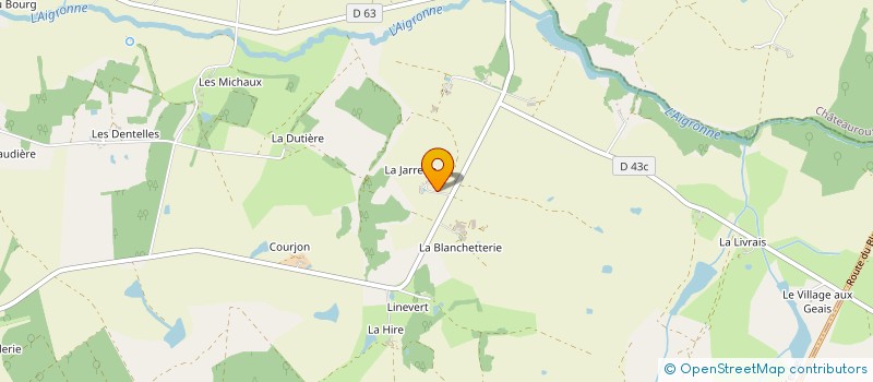 localisation de l'entreprise MONSIEUR JEAN-PIERRE BIDAULT à SAINT-MICHEL-EN-BRENNE