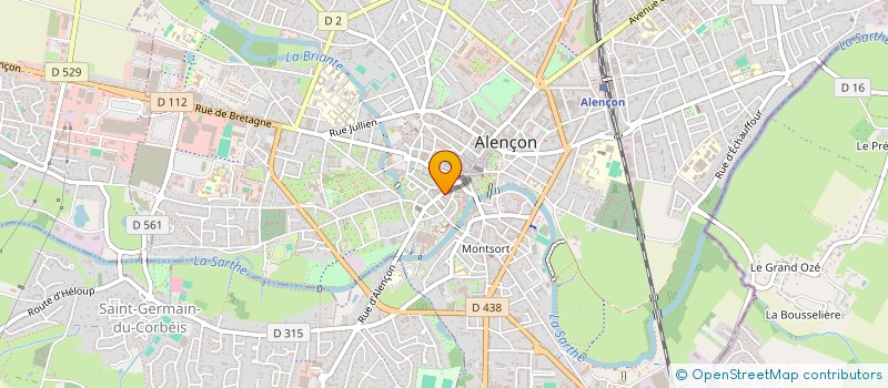 localisation de l'entreprise MONSIEUR JEAN-PIERRE BIGOT à ALENCON