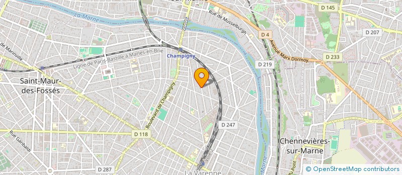 localisation de l'entreprise MONSIEUR JEAN-PIERRE BLONDELON à SAINT-MAUR-DES-FOSSES