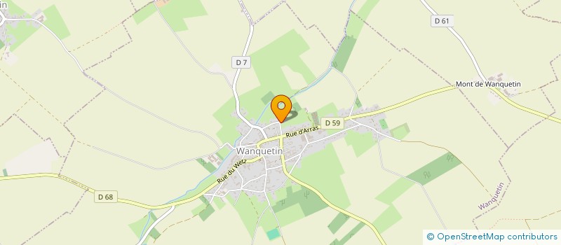 localisation de l'entreprise MONSIEUR JEAN-PIERRE BLONDIAUX  GOUY-EN-ARTOIS