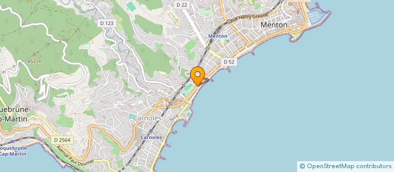 localisation de l'entreprise MONSIEUR JEAN-PIERRE BOCCARDI à MENTON