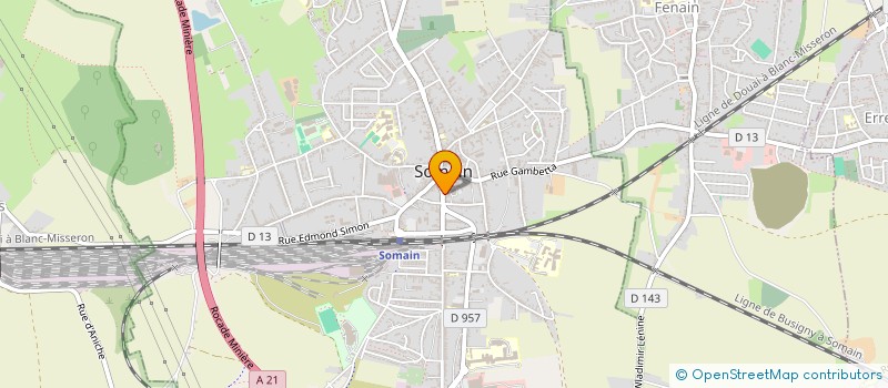 localisation de l'entreprise MONSIEUR JEAN-PIERRE BOGAERT  SOMAIN