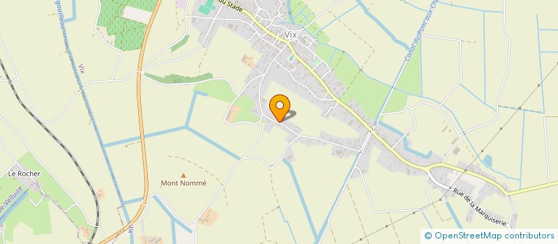 localisation de l'entreprise MONSIEUR JEAN-PIERRE BONNIN  VIX