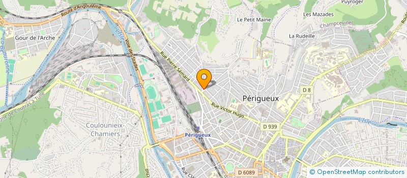 localisation de l'entreprise MONSIEUR JEAN PIERRE BORDERIE à PERIGUEUX