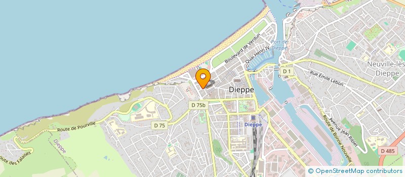 localisation de l'entreprise MONSIEUR JEAN-PIERRE BOSGUET  DIEPPE