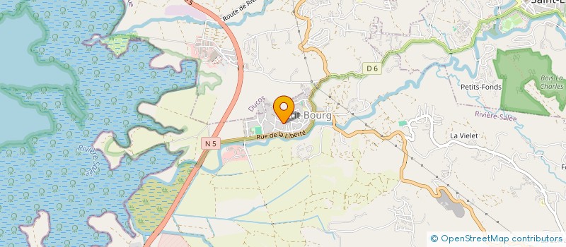 localisation de l'entreprise MONSIEUR JEAN-PIERRE BOSQUET  RIVIERE-SALEE