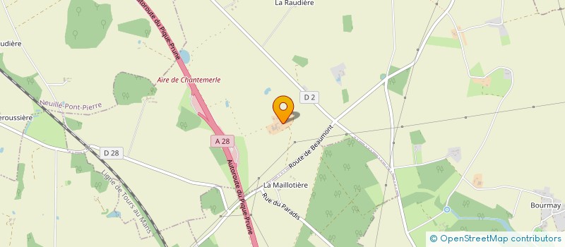 localisation de l'entreprise MONSIEUR JEAN-PIERRE BOSSARD à ROUZIERS-DE-TOURAINE