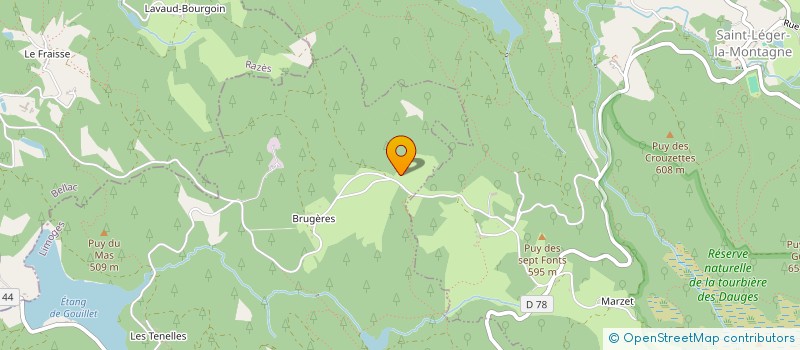 localisation de l'entreprise MONSIEUR JEAN-PIERRE BOUCHERON  SAINT-SYLVESTRE