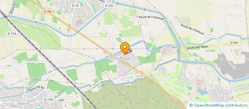 localisation de l'entreprise MONSIEUR JEAN-PIERRE BOUISSET  MALLEMORT