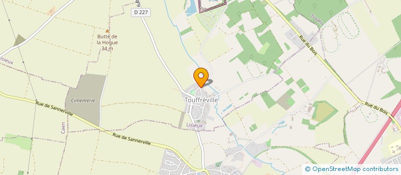 localisation de l'entreprise MONSIEUR JEAN-PIERRE BOULANGER  TOUFFREVILLE