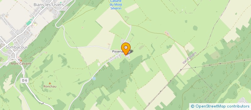 localisation de l'entreprise MONSIEUR JEAN-PIERRE BOURDIN  VAL D'USIERS