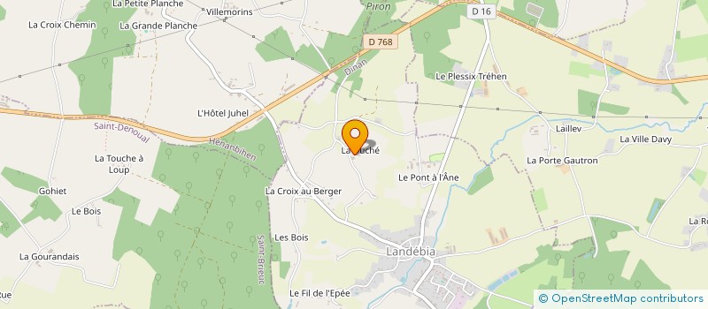 localisation de l'entreprise MONSIEUR JEAN-PIERRE BOURDONNAIS à LANDEBIA
