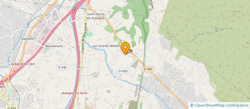 localisation de l'entreprise MONSIEUR JEAN-PIERRE BOUVET à AUBAGNE
