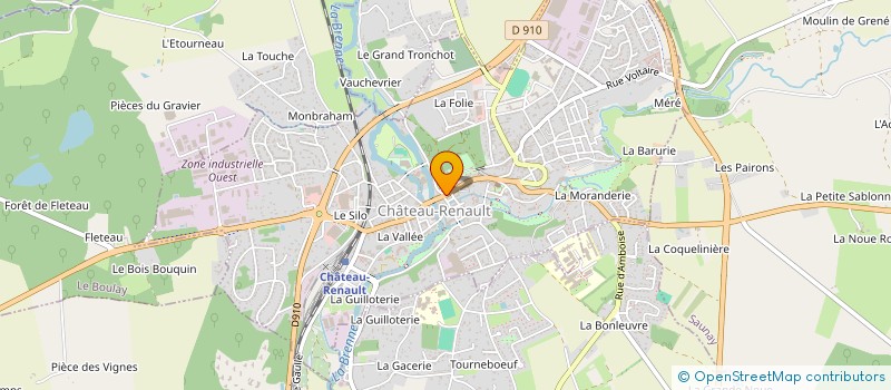 localisation de l'entreprise MONSIEUR JEAN-PIERRE BOYARD à CHATEAU-RENAULT