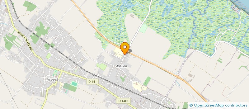 localisation de l'entreprise MONSIEUR JEAN-PIERRE BRECQ  ARVERT